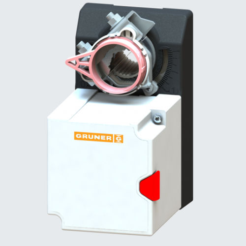Elektrischer Klappenantrieb - 227C-230-15 - GRUNER - drehbar / IP54 / für Belüftungsanlagen