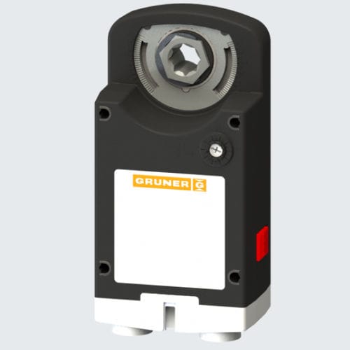 Elektrischer Klappenantrieb - 363-024-60-S2/8F14  - GRUNER - drehbar / IP54 / für Belüftungsanlagen