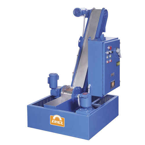 Magnetbandförderer - Eriez Magnetics Europe Limited - schräg / zum Ausladen / für Teile
