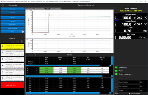 Management-Software - MooneyCheck_10 - Gibitre Instruments S.r.l. - für Test / Datenbank / Rückverfolgung