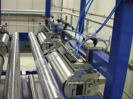 Inline-Flexodruckmaschine - max. 600 x 500 mm, 200 m/min | MINIFLEX 516-600 - Giugni S.r.l. - 4-Farben / für Kunststoff-Folien