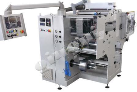 4-Farben-Flexodruckmaschine - max. 300 x 700 mm, 100 m/min | OFFLINE FLEXO SA910/01 - Giugni S.r.l. - für Kunststoff-Folien
