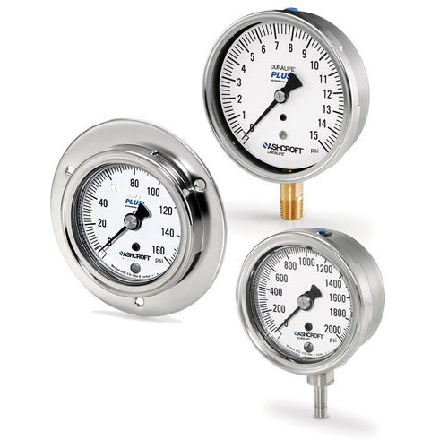 Manometer mit Zifferblatt-Anzeige - 1009  - ASHCROFT - Gewinde / NPT 1/4 / NPT 1/8