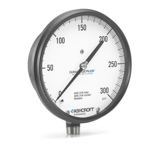 Manometer mit Zifferblatt-Anzeige - 2462 - ASHCROFT - Gewinde / NPT 1/2 / NPT 1/4
