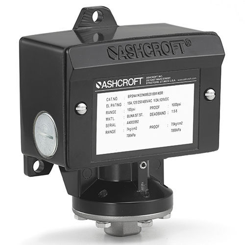 Membrandruckschalter - B series - ASHCROFT - Differential / Gewinde / NPT 1/2