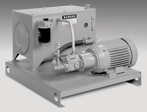 Hydraulikaggregat mit Elektromotor - CONTINENTAL HYDRAULICS - stationär / Kolbenpumpe