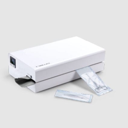 Handgerät-Heißsiegelgerät - hd 650 D/DE/DC EcoPak - hawo - automatisch / medizinisch / für die Pharmaindustrie
