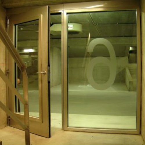 Einflügeltür - HEINEN SONDERMASCHINENBAU Neustadt GmbH - Stahl / galvanisiertem Stahl / PVC