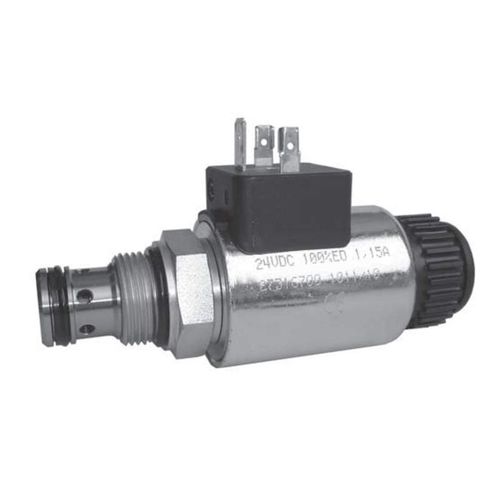 Hydraulik-Wegeventil / mit Klappe - ROE3-042S5(S6) - ARGO-HYTOS - magnetbetrieben / direktgesteuert / 2/2-Wege