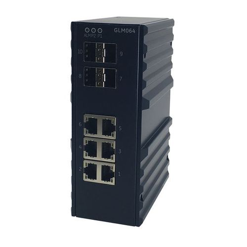 Ethernet-Switch / managed - IC086GLM064 - Emerson - 10 Ports / Gigabit-Ethernet / PROFINET