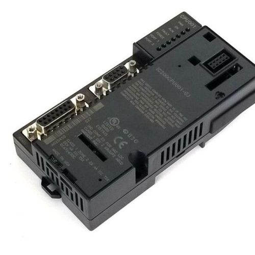 Programmierbare Automationssteuerung / DIN-Schiene - VersaMax CPU001 - Emerson - mit integriertem E/A / RS232 / RS485