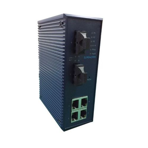 Ethernet-Switch / managed - IC086SLM042MM - Emerson - 6 Ports / 10/100BaseT(X) / redundant