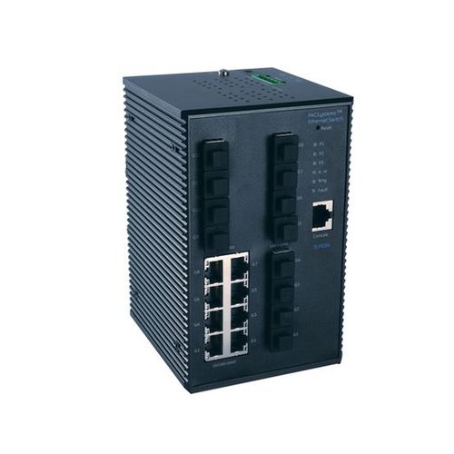 Ethernet-Switch / managed - IC086SLM084 - Emerson - 12 Ports / Gigabit / Rack