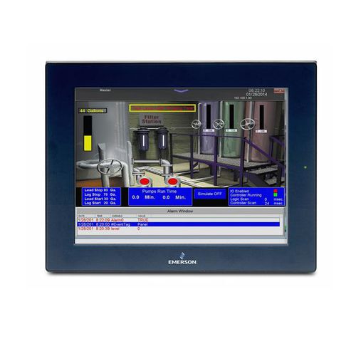 Bedienterminal mit resisitivem Touchscreen - IC755CKS06RDMEP  - Emerson - embedded / ARM Cortex-A8 / kompakt