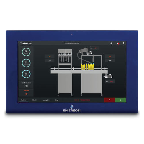 HMI / kapazitive Projektionstechnologie - IC760COW15CDA - Emerson - einbaufähig / wandmontiert / mit VESA-Montage
