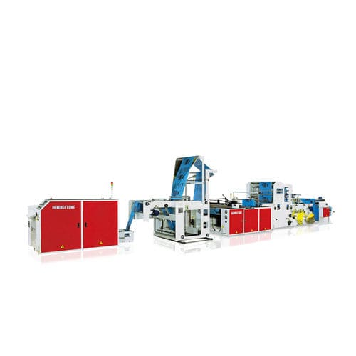 Kunststoff-Kunststoffbeutelmaschine - HM-1000MSR+IL - Hemingstone Machinery - für Intensivnutzung / automatisch
