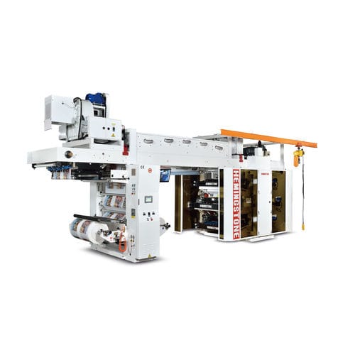 8-Farben-Flexodruckmaschine - HM-1206CIEV-F - Hemingstone Machinery - 6-Farben / für Kunststoff-Folien