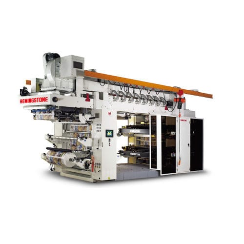 Stack-Flexodruckmaschine - HM-804FP-OD/ 1004FP-OD/ 1204FP-OD/ 1404FP-OD/ 1604FP-OD - Hemingstone Machinery - 4-Farben / für Papier