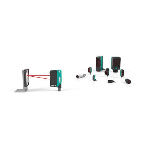 Optoelektronischer Sensor / Reflex-Lichtschranke - ML100-55/103/115 - Pepperl+Fuchs SE - rechteckig / zylindrisch / Laser