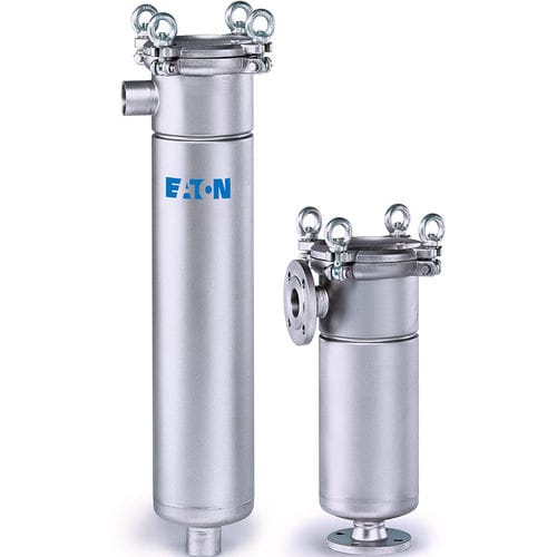 Beutelfiltergehäuse - FLOWLINE - Eaton Hydraulics - für Flüssigkeiten / Edelstahl / Stahl