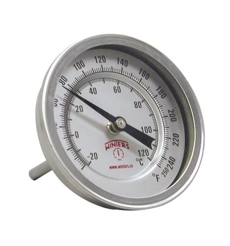 Bimetall-Thermometer - TBM Series - WINTERS INSTRUMENTS - analog / mit Zifferblatt-Anzeige / Tauchfühler