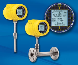 Thermodurchflussmesser - ST series - FCI Fluid Components International - Massen / für Gas / Tauchfühler