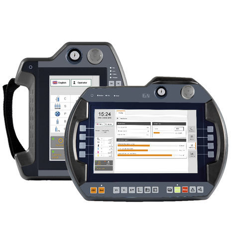 HMI mit resisitivem Touchscreen - 7100 series - B&R Industrie-Elektronik - mit Tastatur / Handgerät / mobil