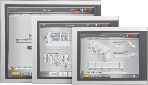 HMI mit resisitivem Touchscreen - B&R Industrie-Elektronik - einbaufähig / 800 x 480 / 1024 x 768
