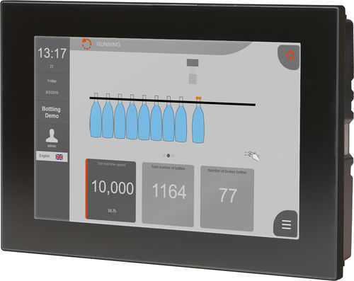 Panel-PC / Breitbild-Monitor - 1200 - B&R Industrie-Elektronik - PCT-Touchscreen / 15,6" / 7"