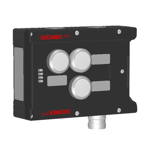 Schloss mit Knöpfen - MGB-L1-ARA-AD4A1-S1-R-110872 - EUCHNER GmbH + Co. KG - elektromechanisch / für Tür / Zink