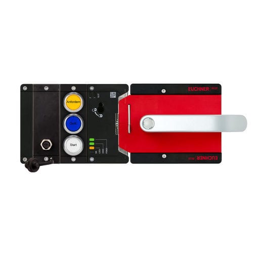 Schloss mit Griff - MGB2-L1H-MLI-U-CA-R-161928 - EUCHNER GmbH + Co. KG - mit Knöpfen / elektromechanisch / für Tür