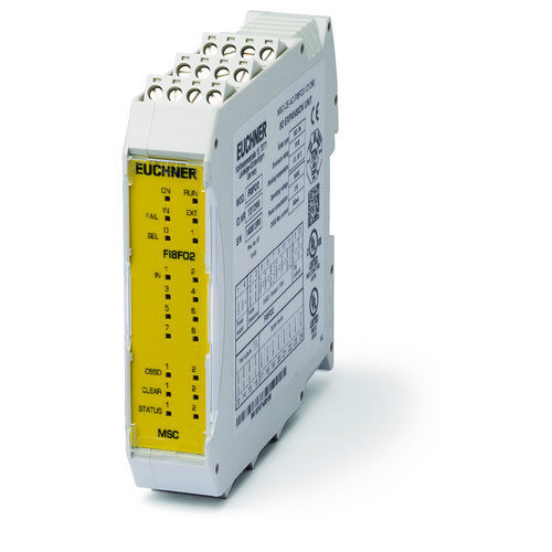 Erweiterungsmodul für Relais - MSC-CE-AC-FI8FO2-121290 - EUCHNER GmbH + Co. KG - kompakt