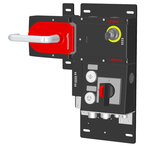 Schloss mit Knöpfen - MGB-L0HB-PNA-L-113233 - EUCHNER GmbH + Co. KG - elektromechanisch / für Tür / Zink