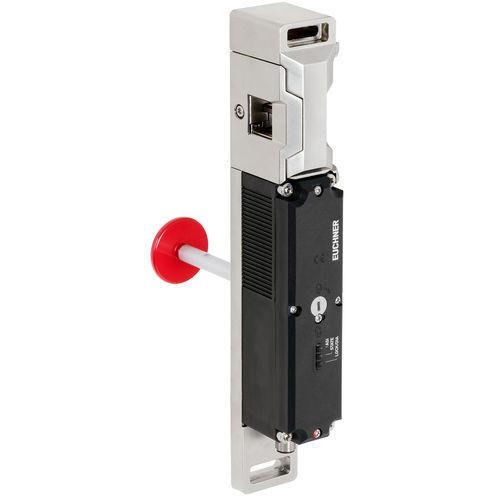 Schloss mit Griff - MGBS-P-L1-AP-U-R-AE-SA-158320 - EUCHNER GmbH + Co. KG - elektromechanisch / für Tür / Zink