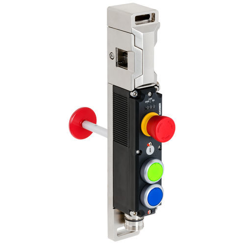 Schloss mit Griff - MGBS-P-L1-AR-U-R-AEE-SH-159086 - EUCHNER GmbH + Co. KG - mit Knöpfen / elektromechanisch / für Tür