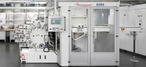 Laminatrohr-Produktionsanlage - K080 - Hinterkopf - für Schläuche / automatisch