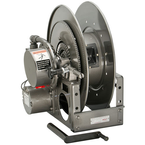 Kabeltrommel - ECR6600 Series - HANNAY REELS - motorisiert / für Baustellen / stationär