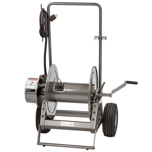 Kabeltrommel - AT1300 - HANNAY REELS - Kurbel / für Baustellen / auf Wagen