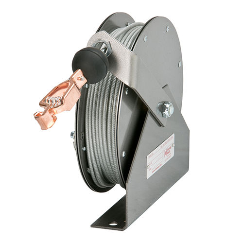Erdungskabelaufroller - GR series - HANNAY REELS - einziehbar / manuell / stationär