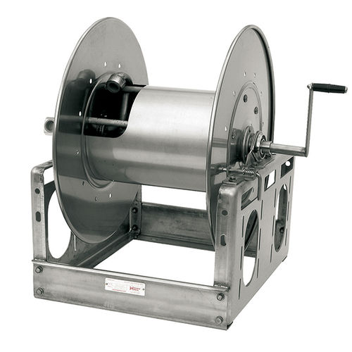 Schlauchtrommel - SS3000 series - HANNAY REELS - Kurbel / für Chemikalien / für Lebensmittelanwendung