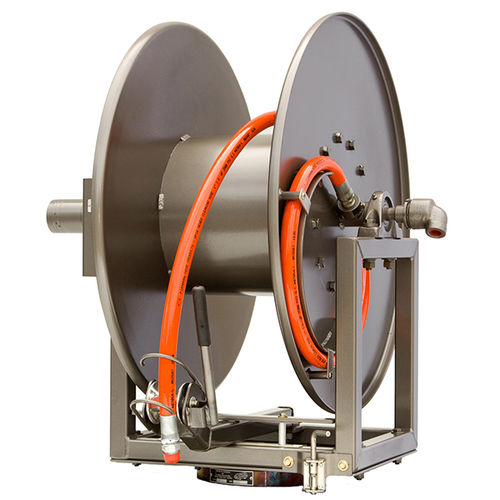 Reinigungsschlauch-Aufroller - HDD6200 - HANNAY REELS - Hochdruckreinigungsschlauch / motorisiert / für Wasser