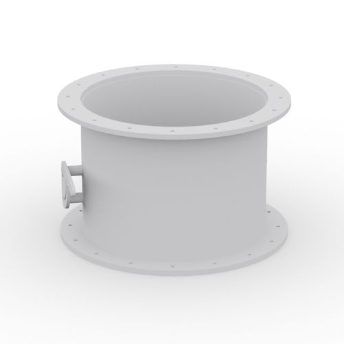 Absperrklappe - HoKa GmbH - Hebel / Stop / Doppelflansch