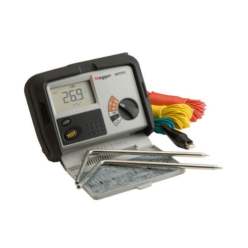 Erdungswiderstandstester - DET3TD - MEGGER - Erdungswiderstands / für Elektroinstallation / für Industrieanwendungen