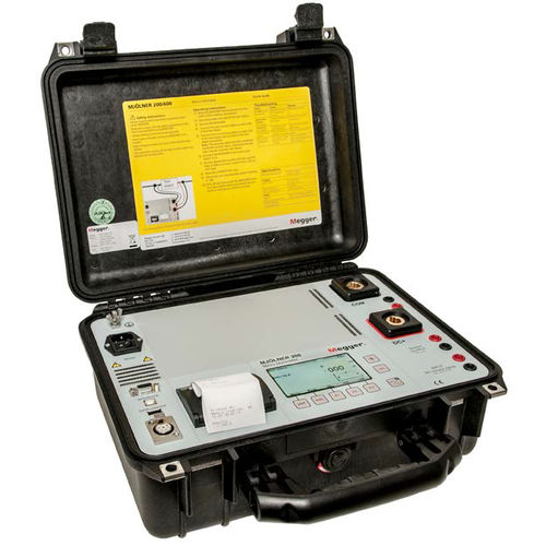 Digitales Mikroohmmeter - MJOLNER200 - MEGGER - tragbar / mit niedrigem Widerstand