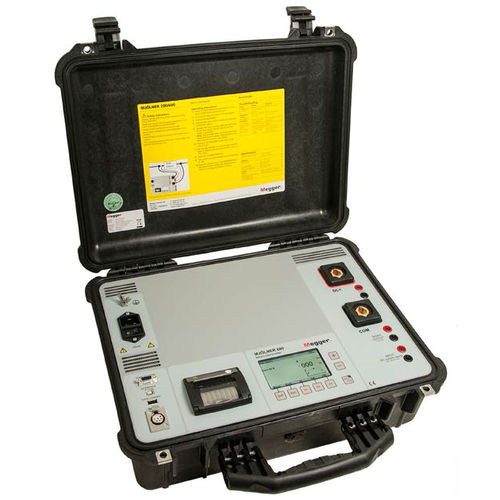 Digitales Mikroohmmeter - MJÖLNER600 - MEGGER - tragbar