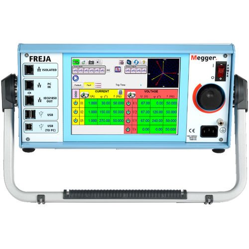 Testsystem für Stromnetz - FREJA543 - MEGGER - für Dreiphasenrelay / tragbar / automatisch