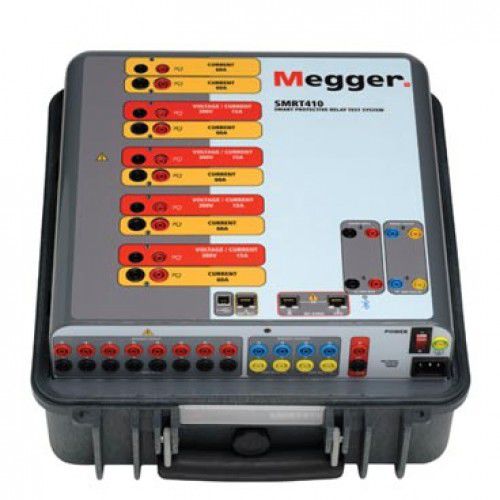 Testsystem für elektrische Maschinen und Anlagen - SMRT410 - MEGGER - für Dreiphasenrelay / tragbar