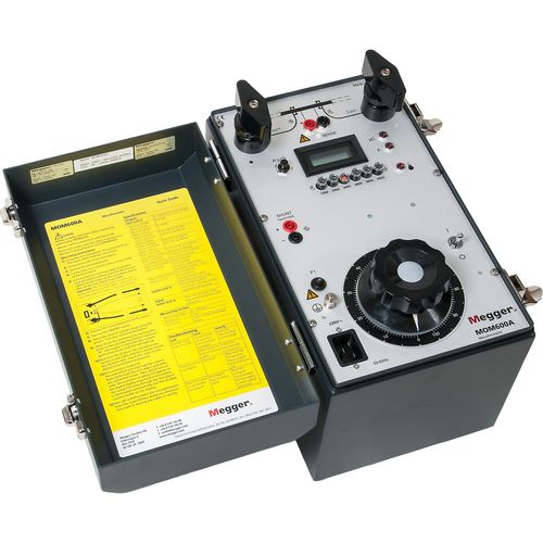 Digitales Mikroohmmeter - MOM600A - MEGGER - tragbar