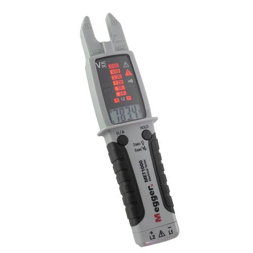 Tester für Elektroinstallation - MET1000 - MEGGER - Spannung / Durchgang / Wechselstrom