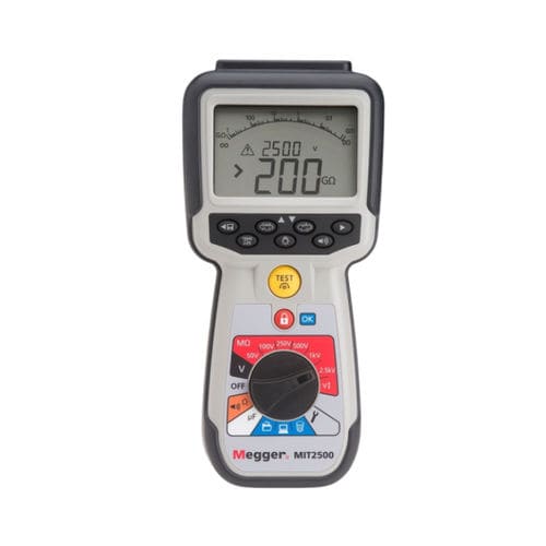 Isolationstester - MIT2500 - MEGGER - Durchgang / für Kabel / Motor